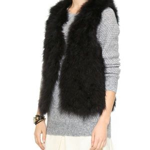 Club Monaco Violet Feather Vest XS